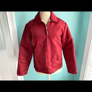 Men’s Old Navy Small Red Jacket w/ Quilted Lining